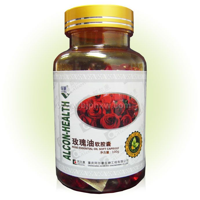 绿颖牌玫瑰油软胶囊——华夏医药网