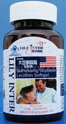 百合国际豆卵磷脂软胶囊——华夏医药网